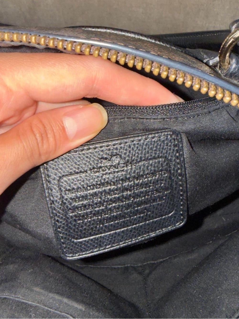 Coach Brown & Black Logo Dome Satchel - Picture 4 of 8